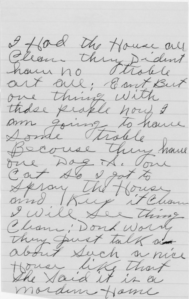 Letter - Edmund Greene to Charles S Norburn Jul 20 1952