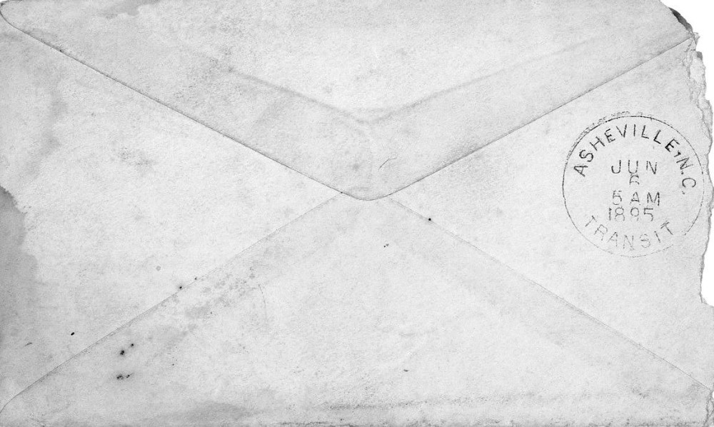 Letter - J P Ingram to W M Ingram Jun 1 1895