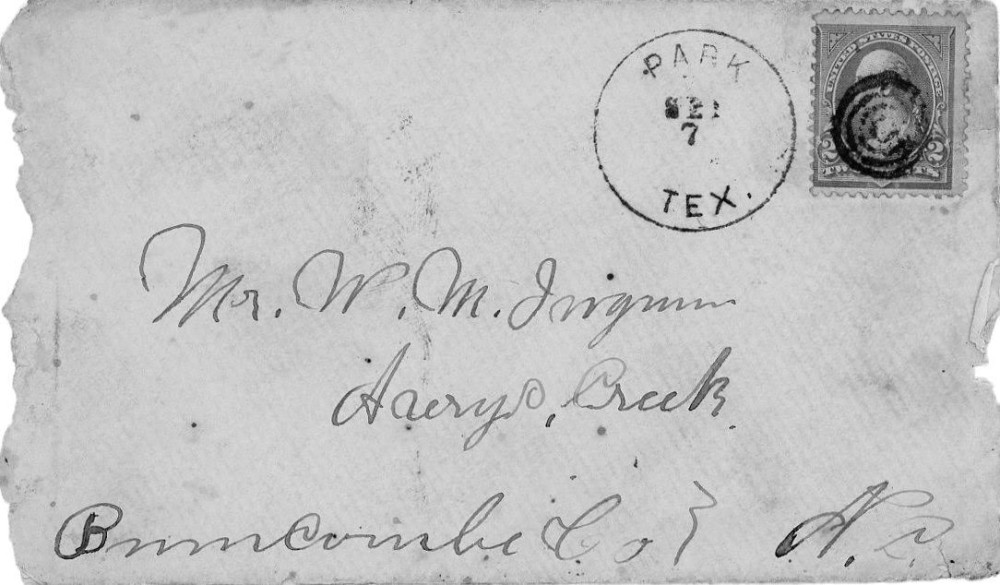 Letter - R H Ingram to W M Ingram Sep 7 1895