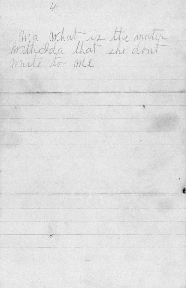 Letter - M H and Nora Ingram to Joel Ingram Jul 8 1908