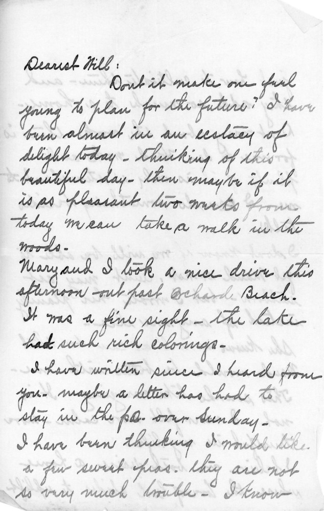 Letter - Alice Mottinger to W G Voorheis Mar 23 1902
