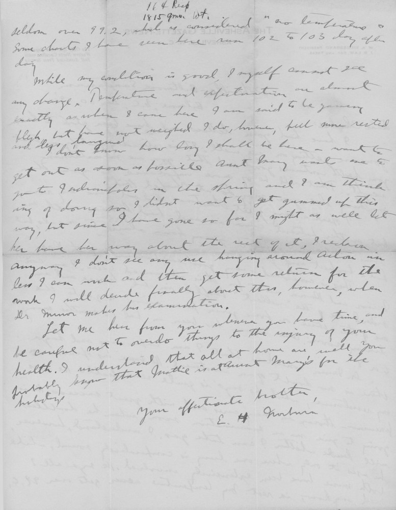 Letter - Edward H Norburn to Charles S Norburn Dec 30 1914