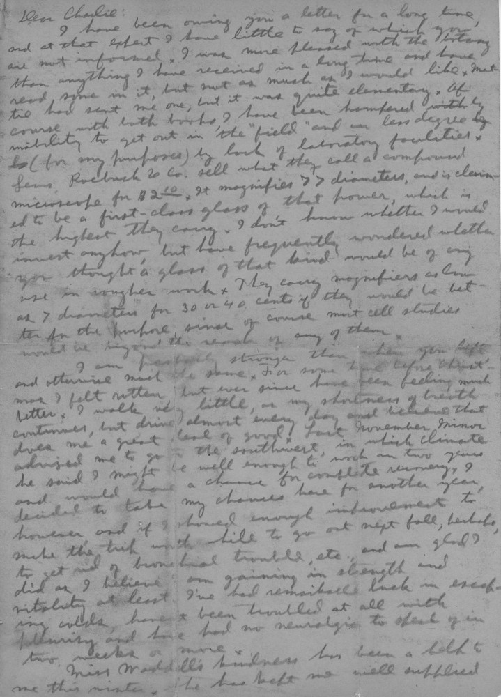 Letter - Edward H Norburn to Charles S Norburn Jan 9 1916