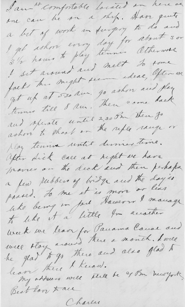 Letter - Charles S Norburn to Susan L Strickland (Norburn) Feb 4 1923