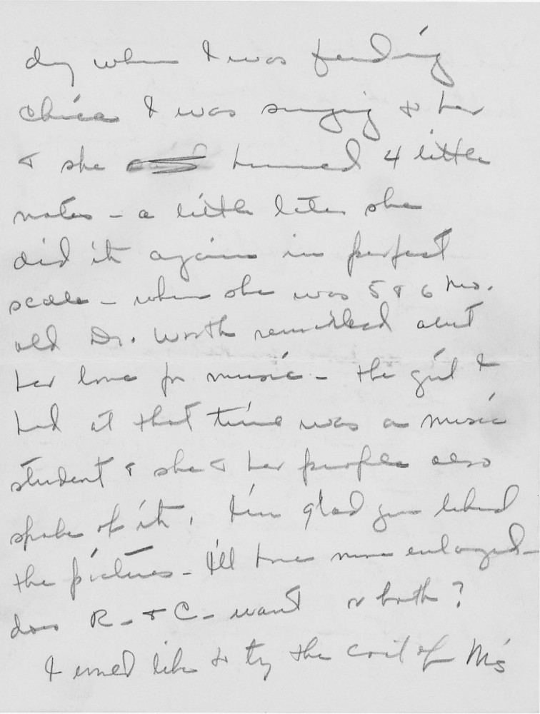 Letter - Mary H Norburn (Willey) to Susan L Strickland (Norburn) Feb 3 1941