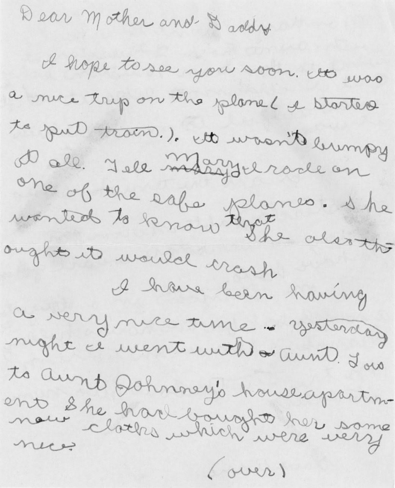 Letter - Anne Norburn to Helen S Johnson (Norburn) Apr 11 1953
