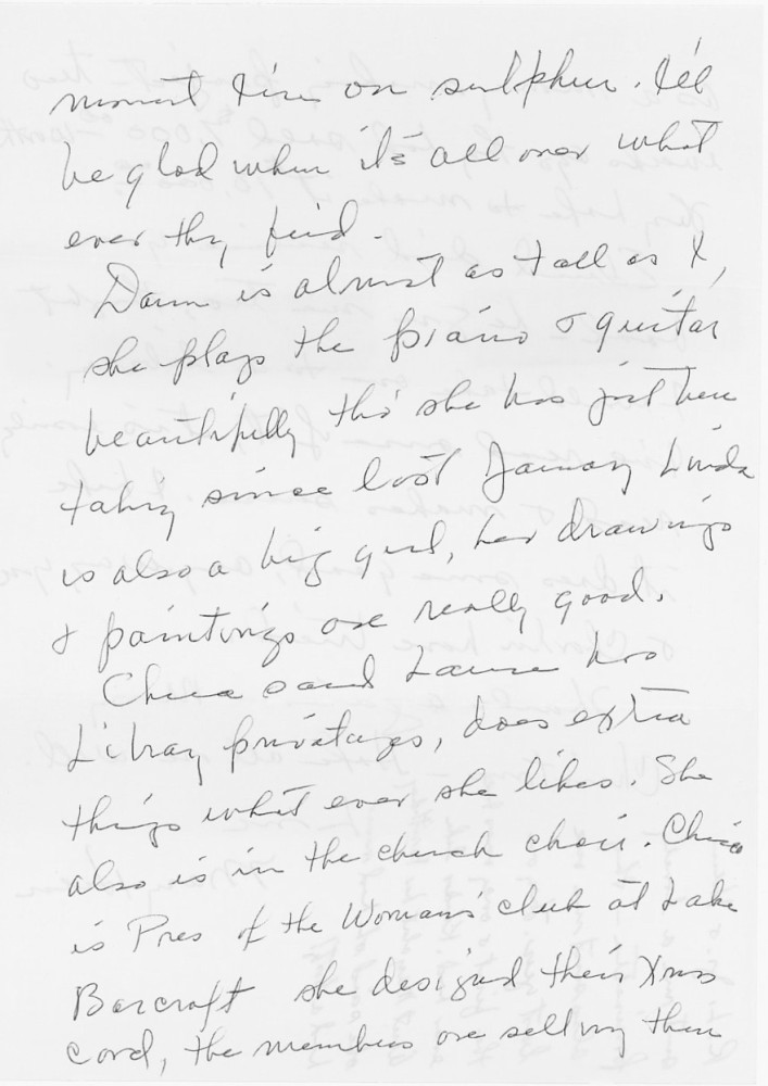 Letter - Mary H Norburn (Willey) to Russell L Norburn Dec 20 1975