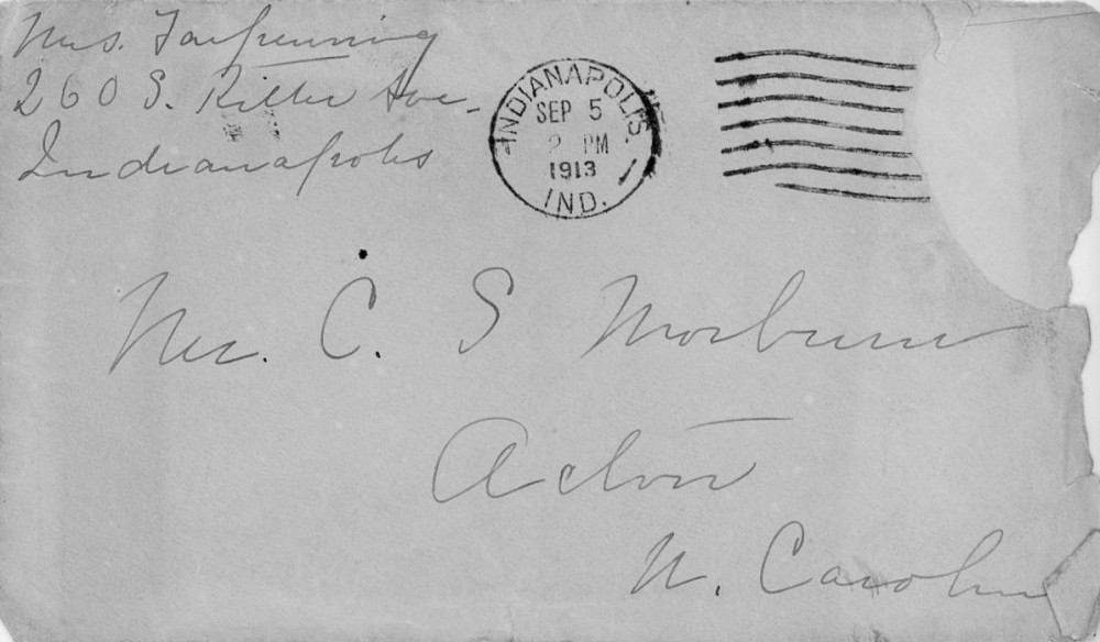 Letter - Mary V C Strickland (Tarpenning) to Charles S Norburn Sep 5 1913