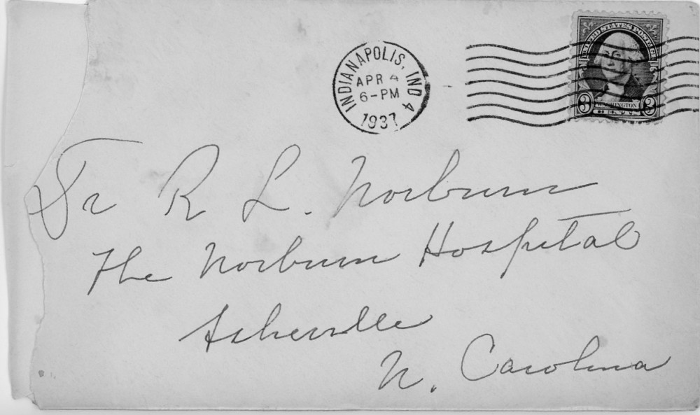 Letter - Mary V C Strickland (Tarpenning) to Russell L Norburn Apr 4 1937