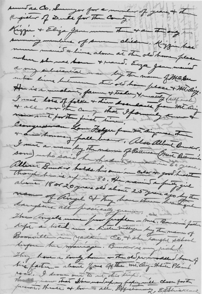 Letter - Edward F Strickland to Susan L Strickland (Norburn) Aug 11 1940