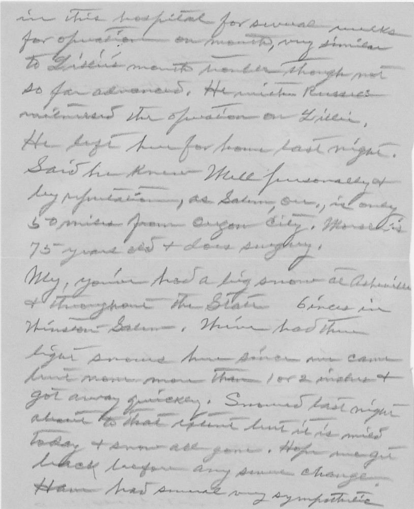 Letter - Edward F Strickland to Susan L Strickland (Norburn) Feb 28 1942