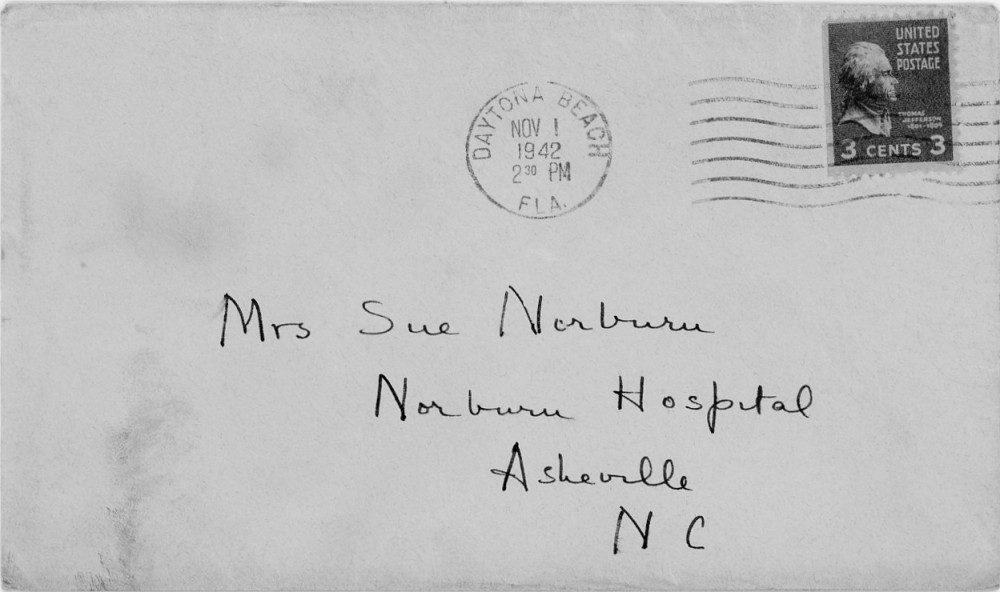 Letter - Dorothy M Strickland to Susan L Strickland (Norburn) Oct 31 1942