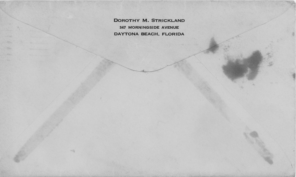 Letter - Dorothy M Strickland to Susan L Strickland (Norburn) Oct 31 1942