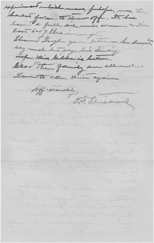 Letter - Edward F Strickland to Russell L Norburn Apr 30 1945