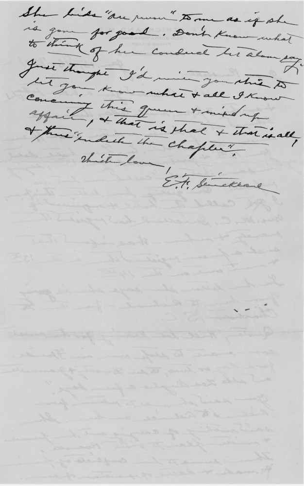 Letter - Edward F Strickland to Russell L Norburn Jan 15 1946