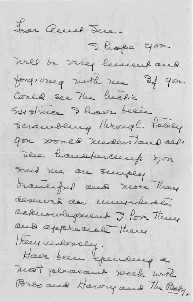 Letter - Jeanette Strickland (Weaver) to Susan L Strickland (Norburn) Jan 20 1946