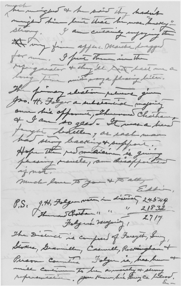Letter - Edward F Strickland to Susan L Strickland (Norburn) Jun 23 1946