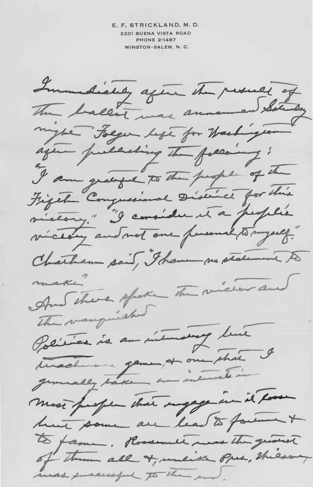 Letter - Edward F Strickland to Susan L Strickland (Norburn) Jun 24 1946
