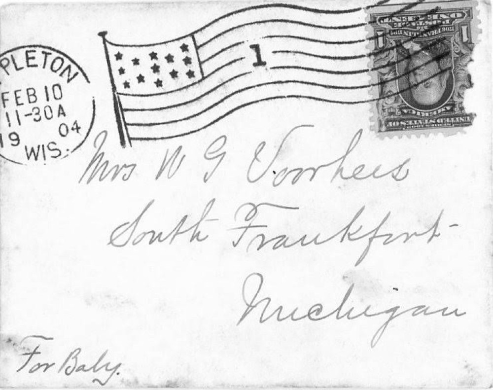 Letter - Juniata Stafford to Juniata Voorheis Feb 10 1904