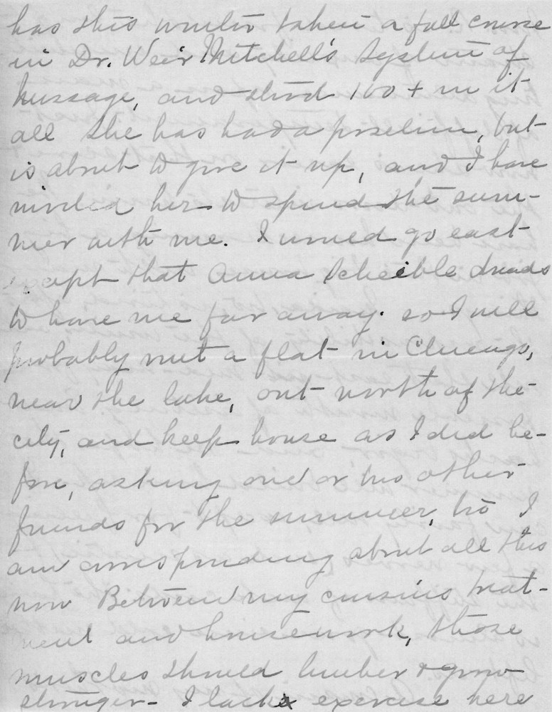 Letter - Juniata Stafford to W G Voorheis May 1 1904