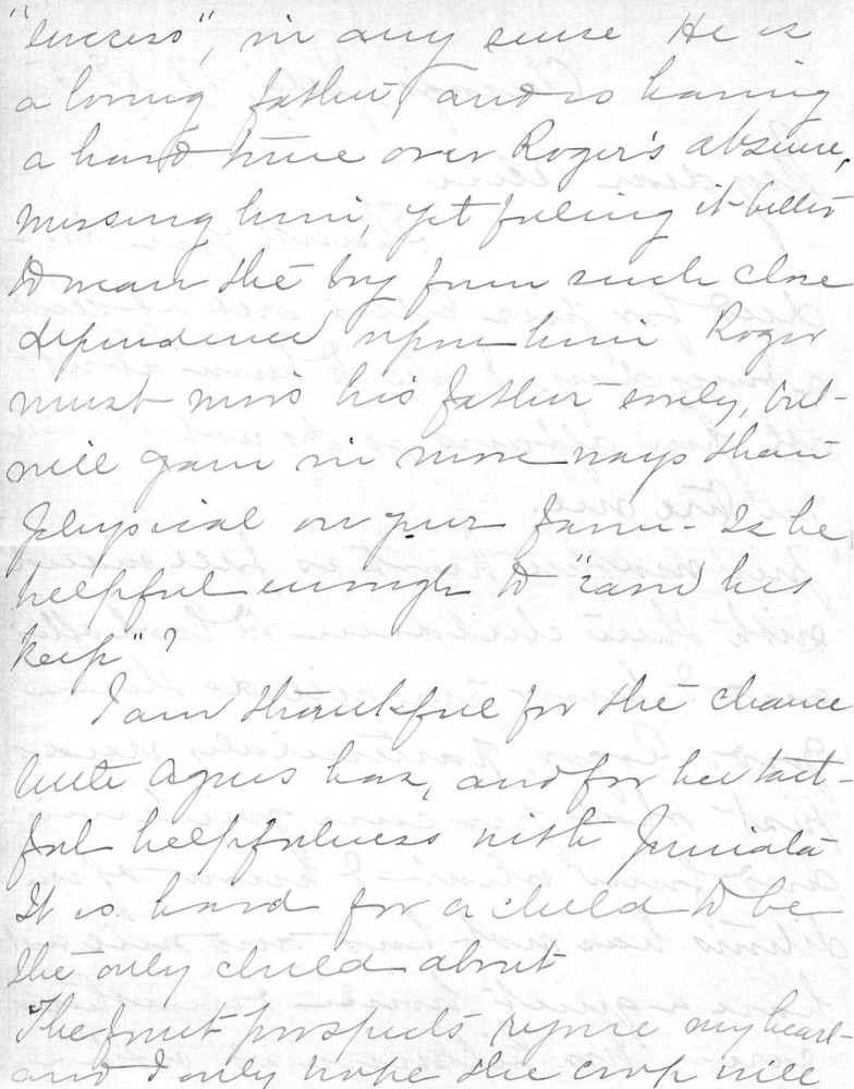 Letter - Juniata Stafford to Mrs W G Voorheis Jul 11 1905