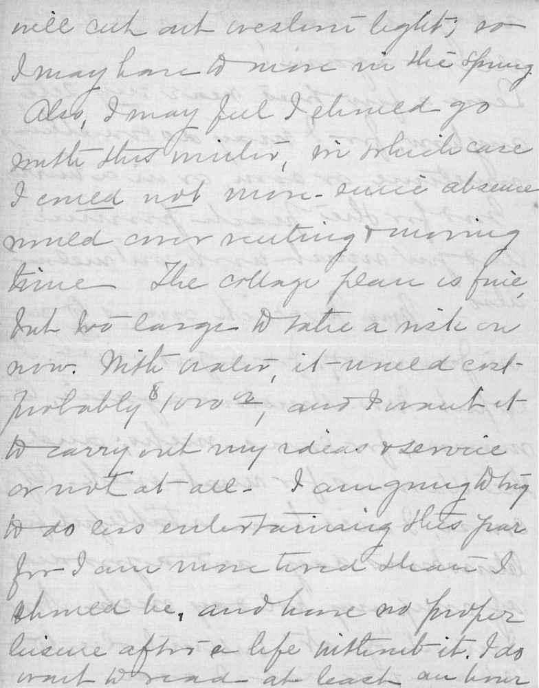 Letter - Juniata Stafford to Mrs W G Voorheis Dec 20 1906