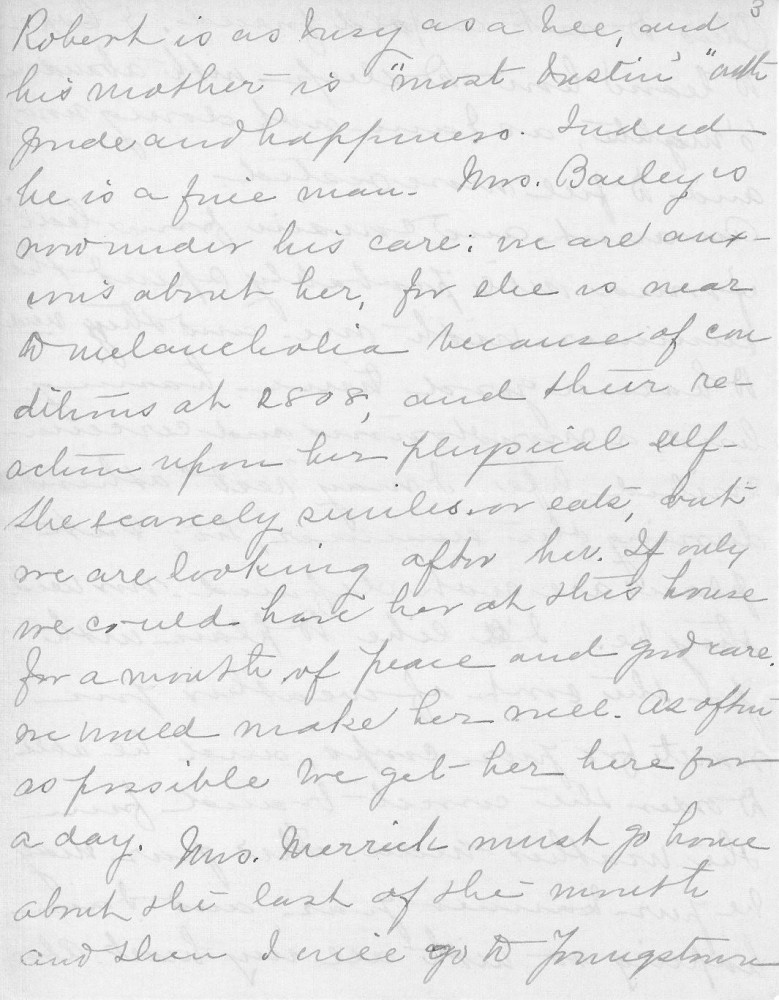 Letter - Juniata Stafford to Mrs W G Voorheis Apr 13 1908