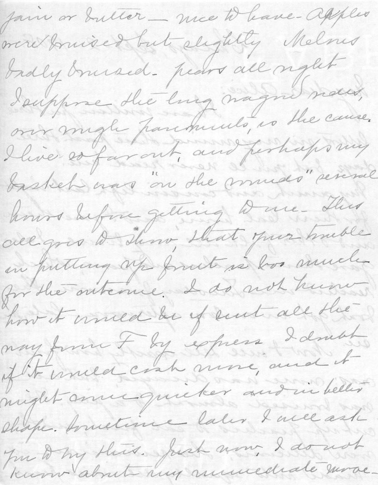 Letter - Juniata Stafford to Mrs W G Voorheis Sep 2 1908