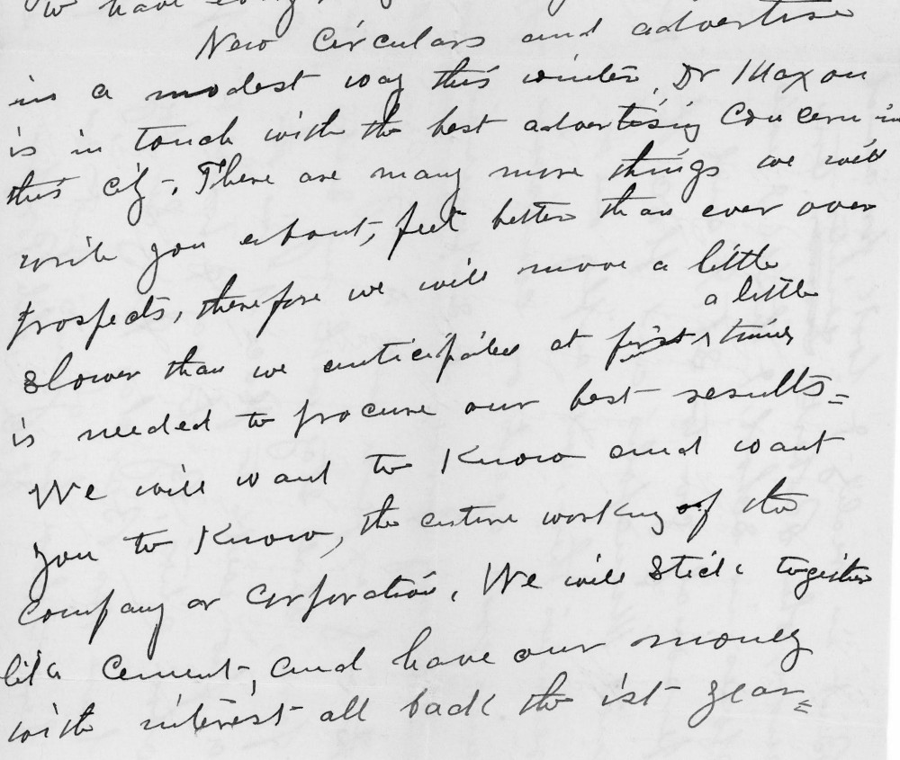 Letter - To Alice Voorheis Dec 26 1902