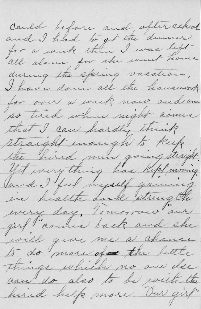 Letter - E J Parker to Mr and Mrs W G Voorheis Apr 20 1922