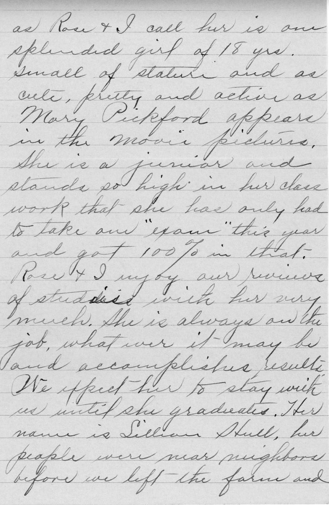 Letter - E J Parker to Mr and Mrs W G Voorheis Apr 20 1922