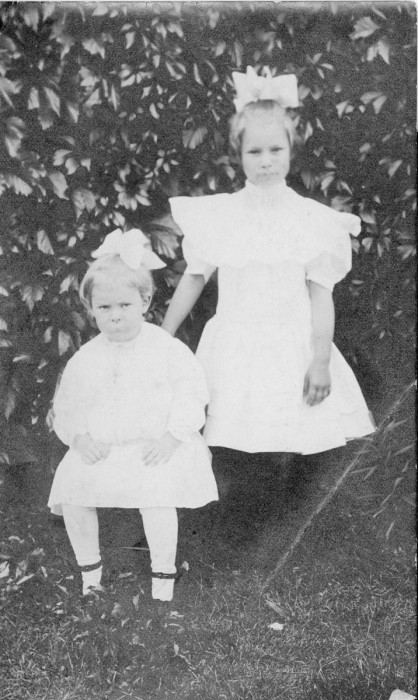 (L to R) Barbara and Juniata Voorheis