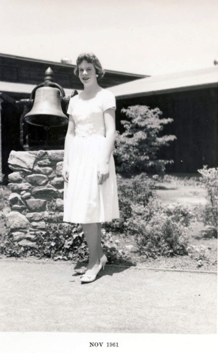 Anne Norburn at Asheville Country Day School Spring 1961