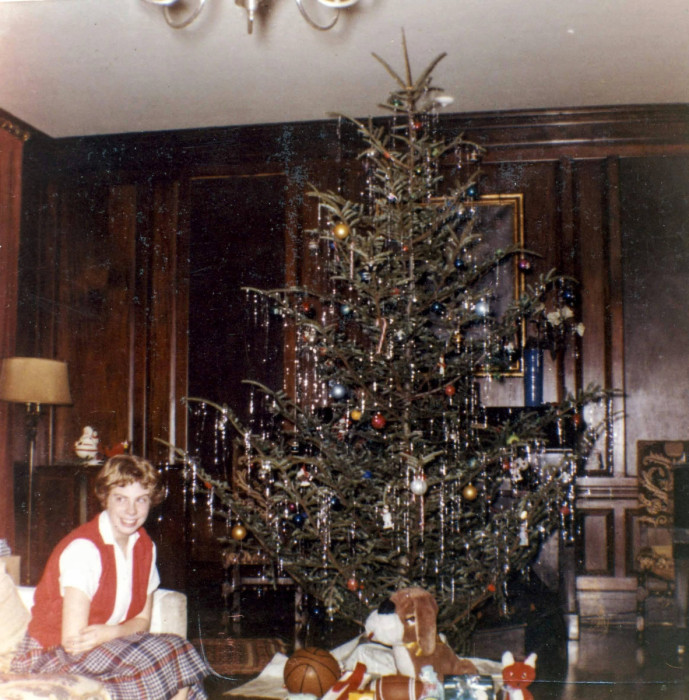 Anne Norburn at Norburn home 1960