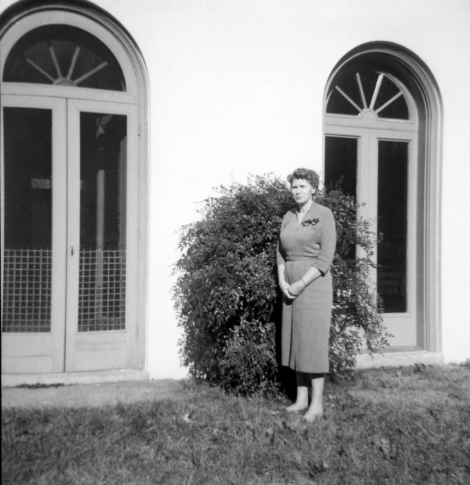 Helen S Johnsons (Norburn) at her residence in Asheville.
