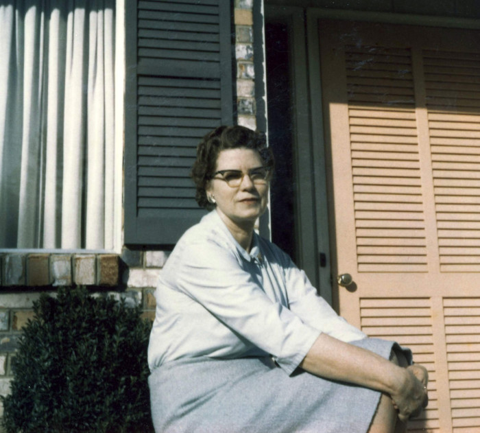 Helen S Johnsons (Norburn) at home in Ft Pierce, FL.