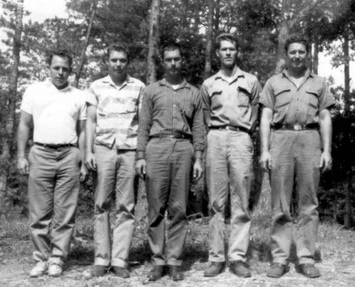 (L to R) Jack, Larry, Joe, Tom, Roger Ingram