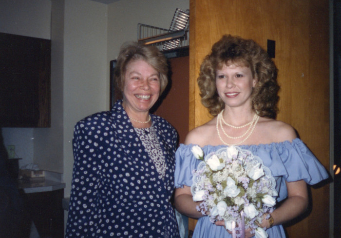 (L to R) Eleanor Ingram and Margriet Hamilton