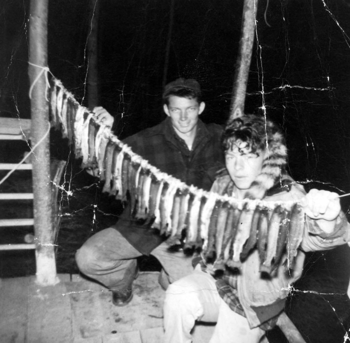 Rudolph Herzberg and Jack Ingram Ralph Nelsons cabin Ball Gap Rd