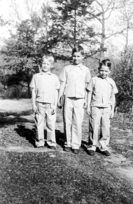 (L to R) Tom, Joe, Jack Ingram