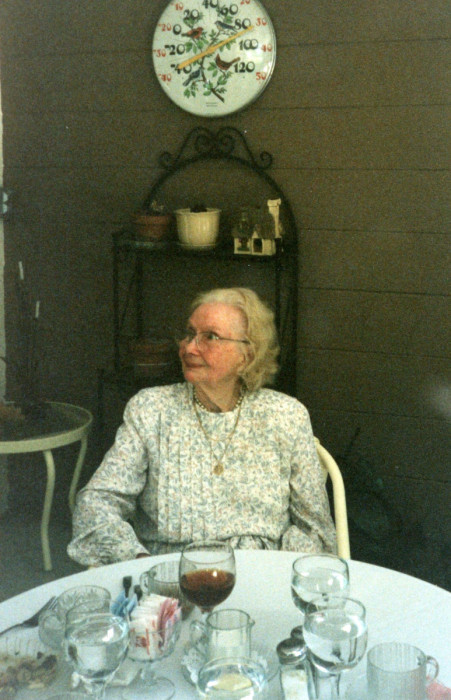 Mary H Norburn (Willey) 94th Birthday July 31 1992