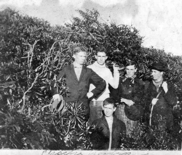 Charles S Norburn far left