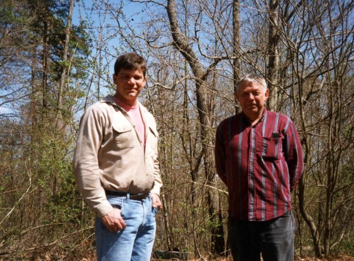 (L to R) Steve Herzberg and Larry Ingram Apr 18 1993